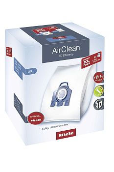 Miele Комплект мешков пылесбор.Allergy XL Pack 2 HyClean GN + фильтр HA50