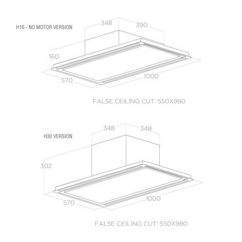 ELICA HILIGHT GLASS H30 WH/A/100_2