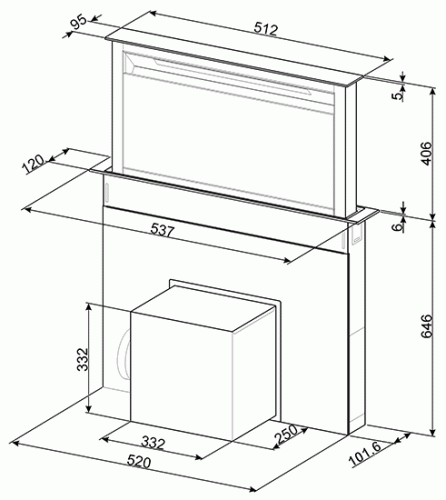 Вытяжки Smeg KDD60VXE-3