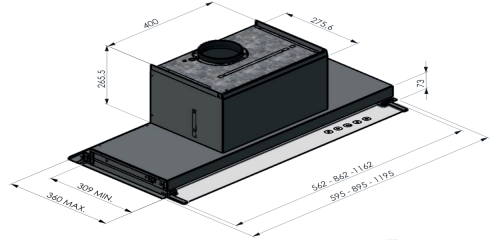 Вытяжки Faber ILMA TOUCH X A120