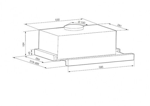 Вытяжки Graude DHF 60.0 W