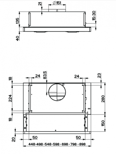 Вытяжки Faber FLOX IX A45