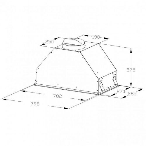 Вытяжки Korting KHI 9828 GN