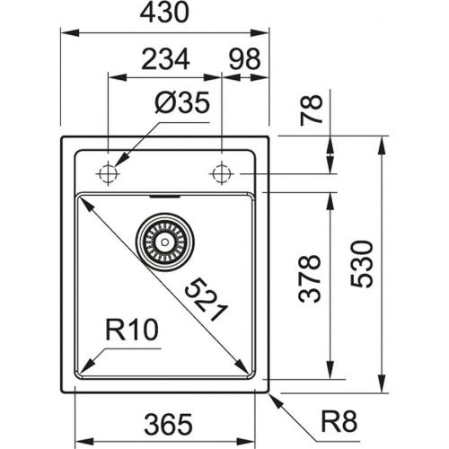 Franke SID 610-40 серый_1