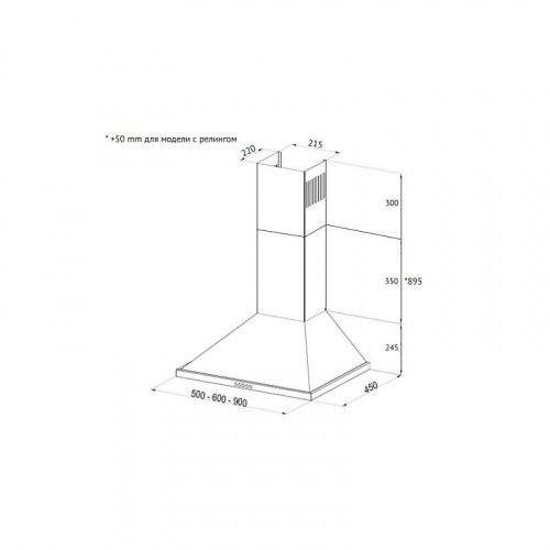 Вытяжки Korting KHC 6750 RB