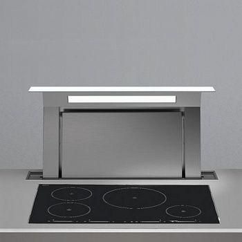 FALMEC DOWNDRAFT GLASS WHITE 90