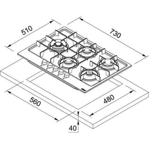 Franke FHMA 755 4G DCL OA C_1